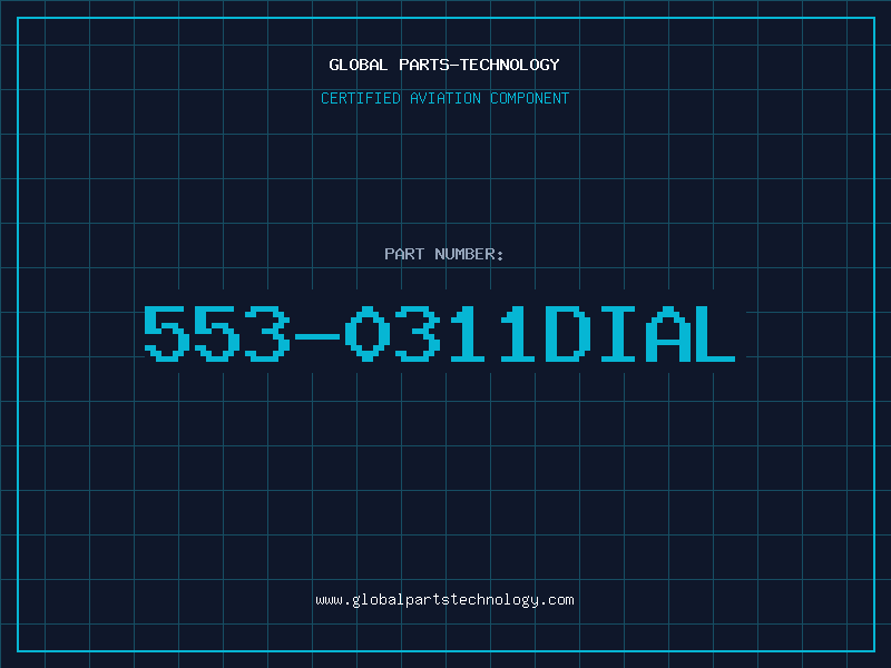 Aviation Part 553-0311DIAL