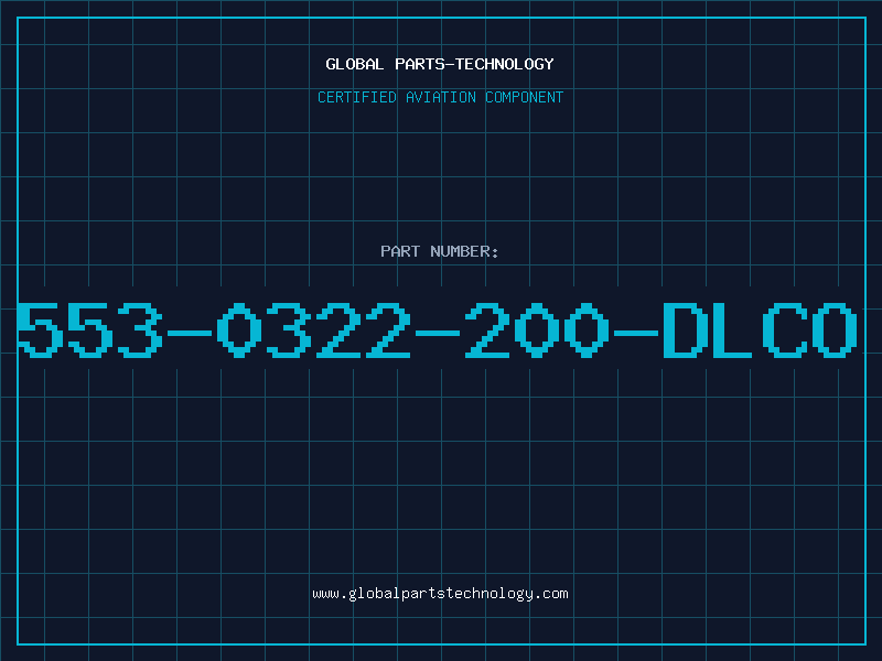 Aviation Part 553-0322-200-DLCO