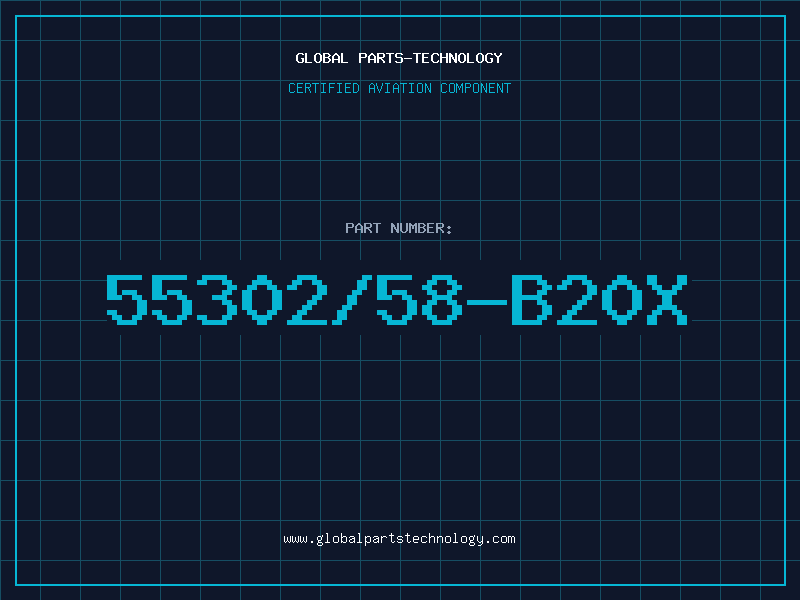 Aviation Part 55302/58-B20X