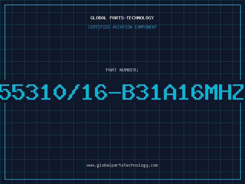 Aviation Part 55310/16-B31A16MHZ