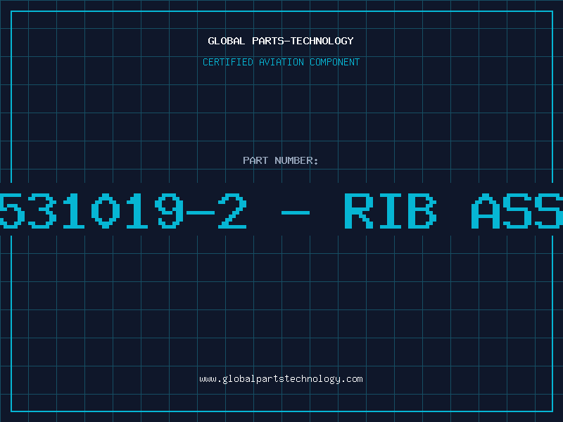 Aviation Part 5531019-2 - RIB ASSY