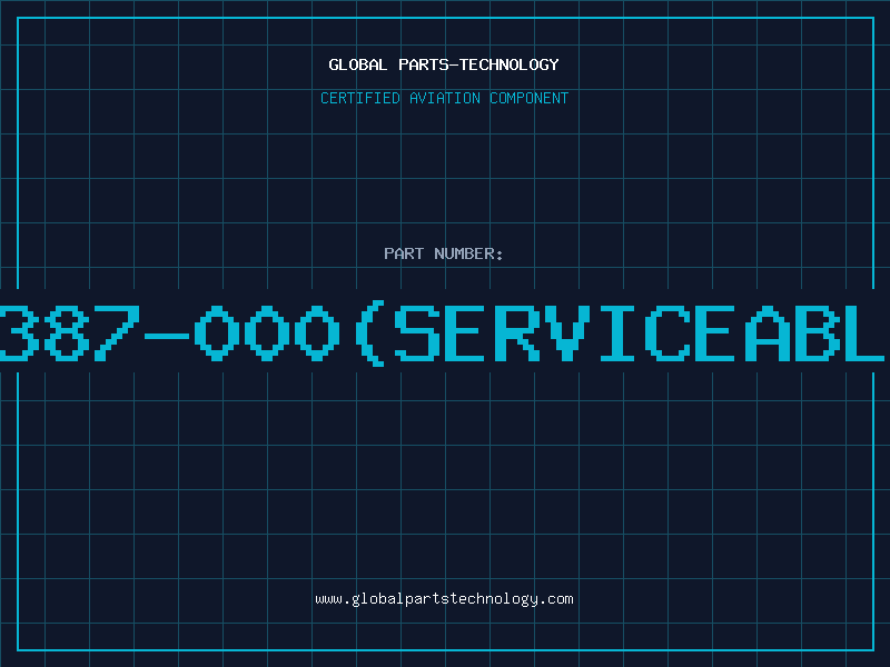 Aviation Part 554-0387-000(serviceablepart