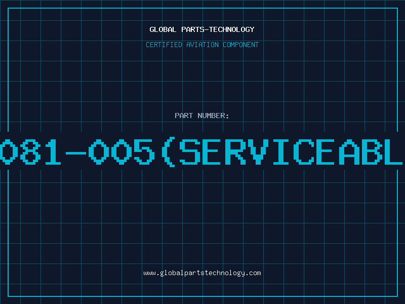 Aviation Part 554-2081-005(serviceablepart
