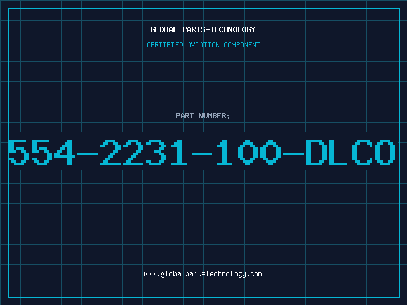 Aviation Part 554-2231-100-DLCO