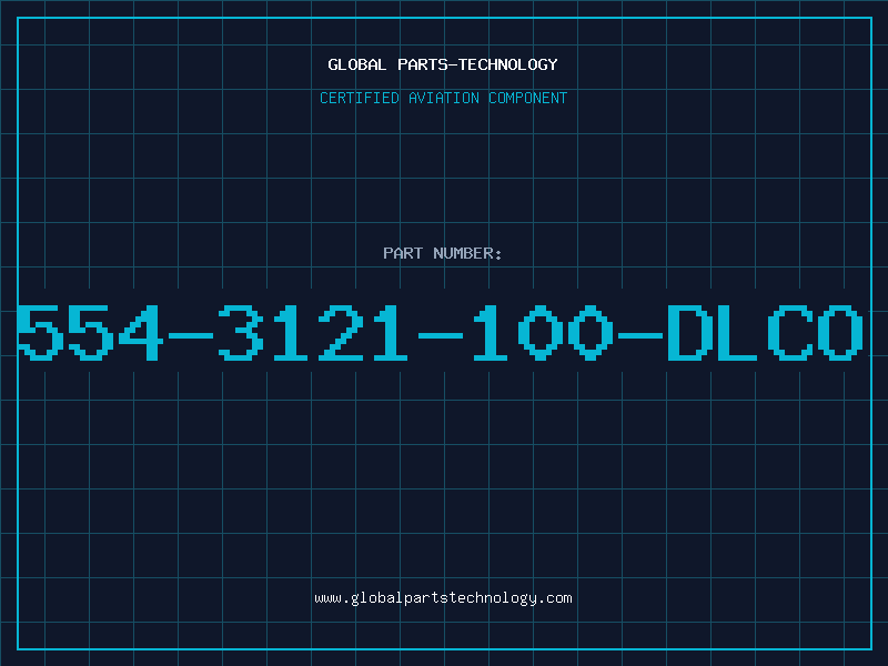 Aviation Part 554-3121-100-DLCO