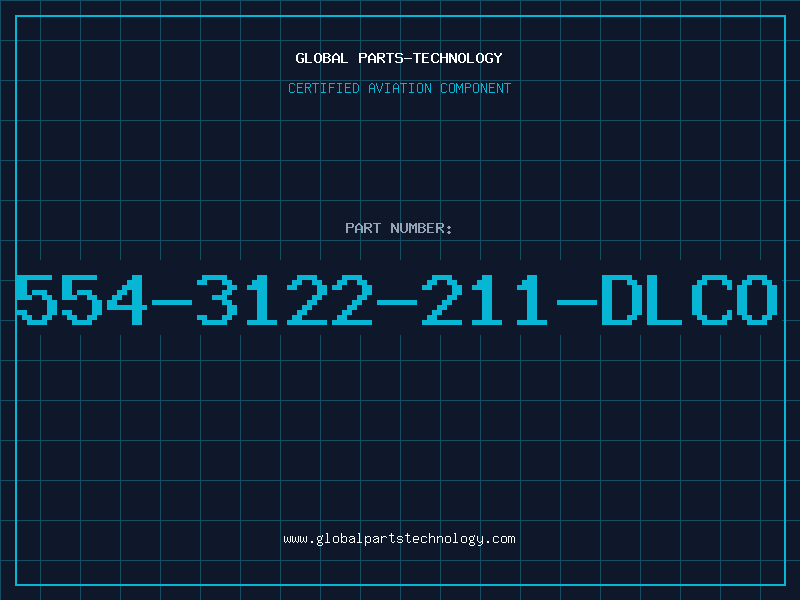 Aviation Part 554-3122-211-DLCO