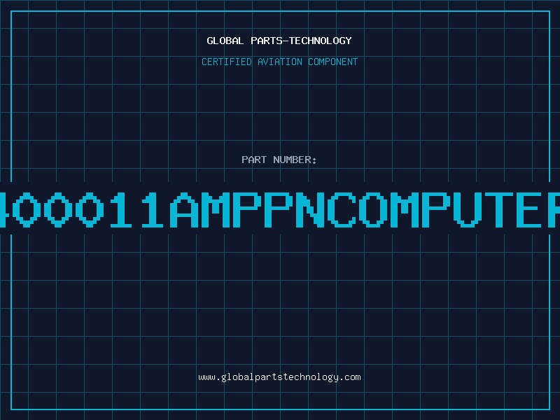 Aviation Part 55400011AMPPNCOMPUTERCO