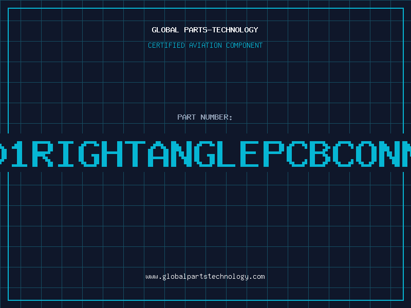 Aviation Part 5551401RIGHTANGLEPCBCONNECTOR