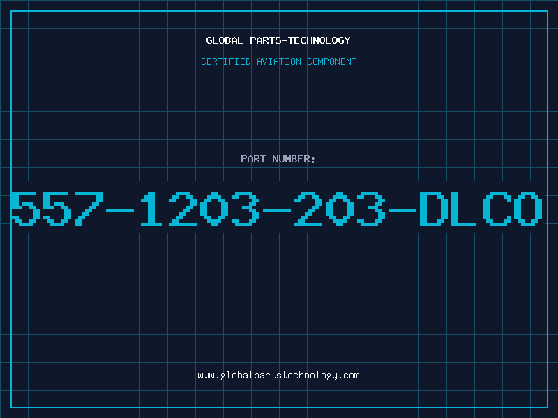 Aviation Part 557-1203-203-DLCO