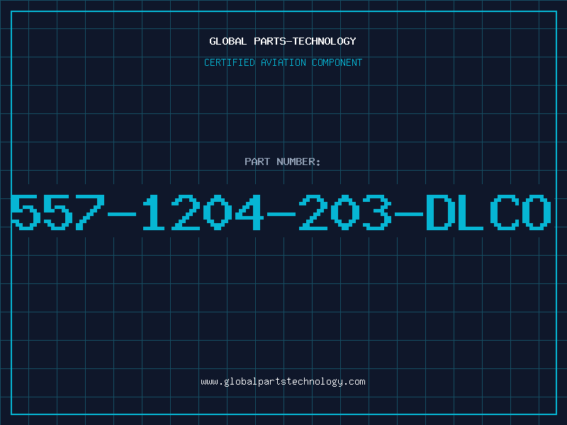 Aviation Part 557-1204-203-DLCO