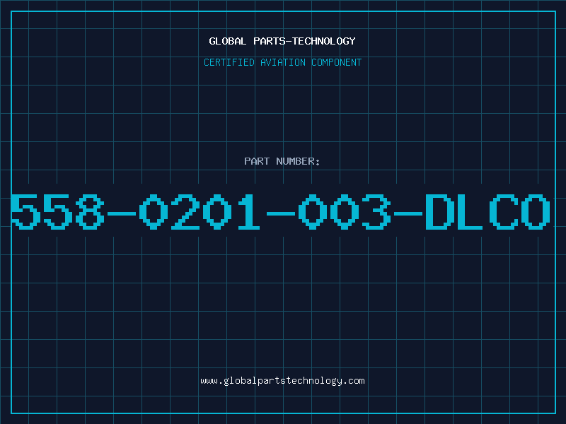 Aviation Part 558-0201-003-DLCO