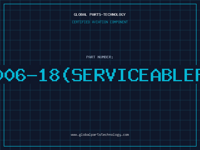 Aviation Part 558006-18(serviceablepart