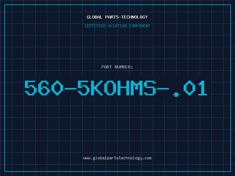 Aviation Part 560-5KOHMS-.01