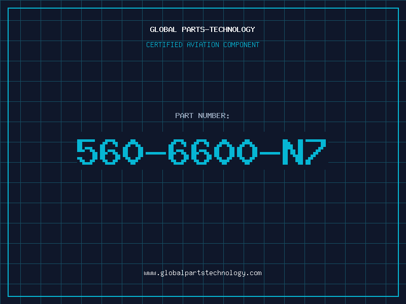Aviation Part 560-6600-N7