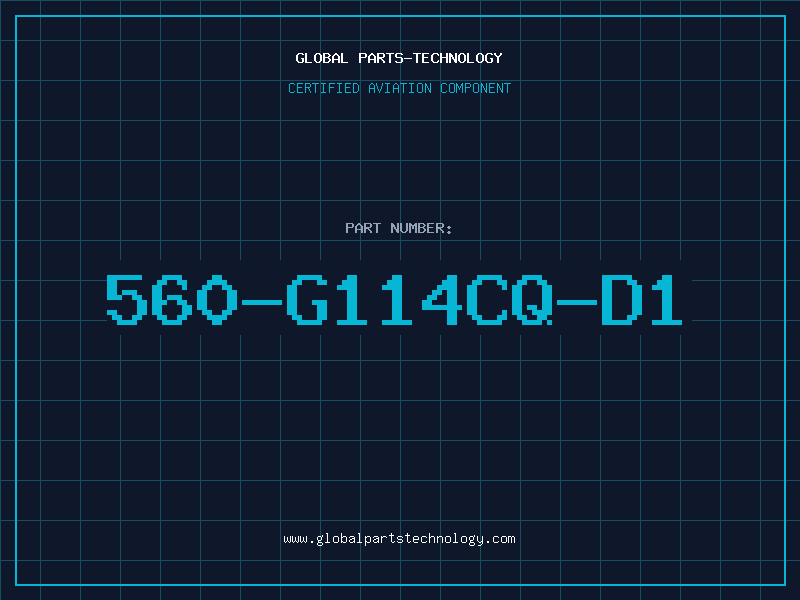 Aviation Part 560-G114CQ-D1