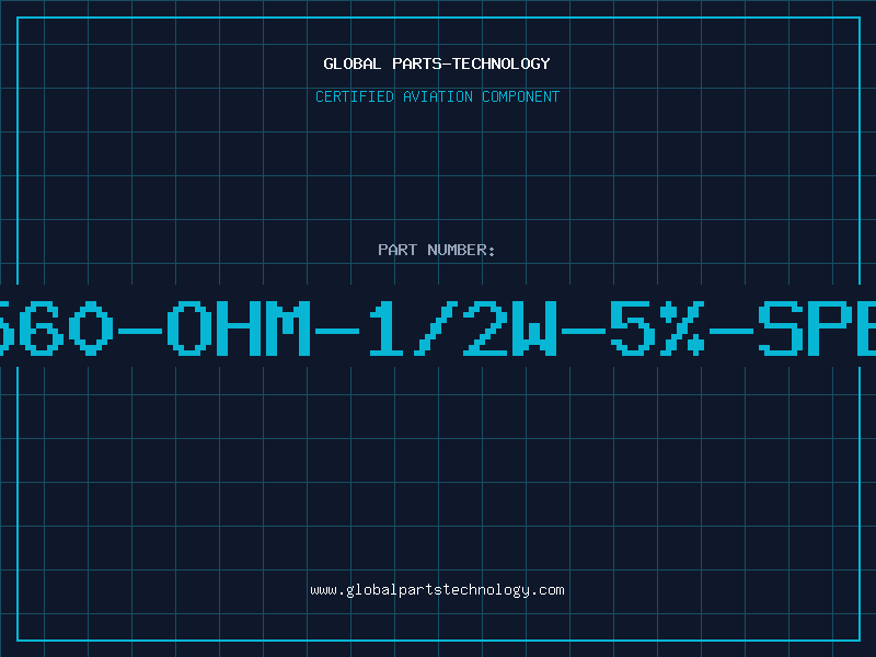 Aviation Part 560-OHM-1/2W-5%-SPE