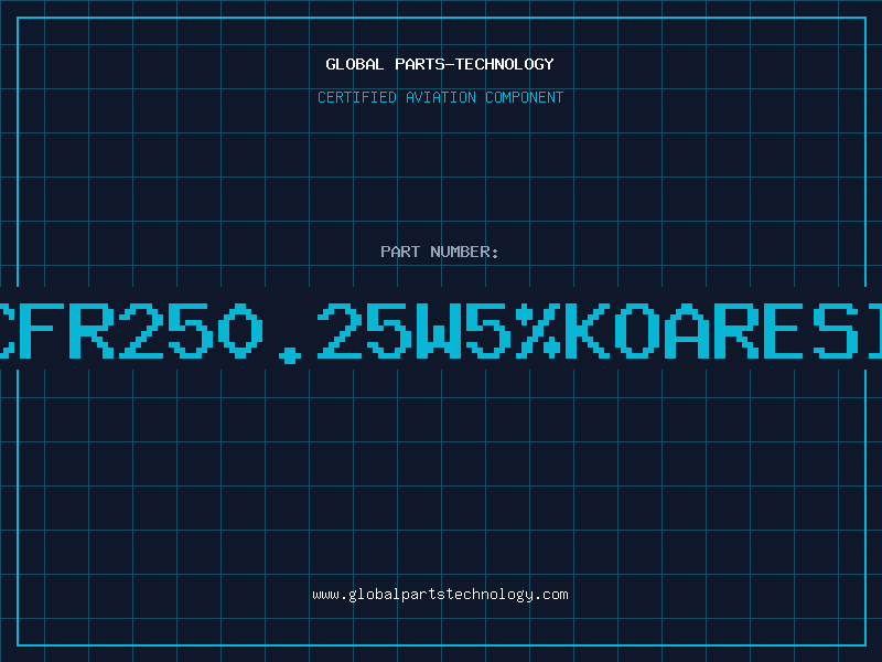 Aviation Part 560KCFR250.25W5%KOARESISTOR