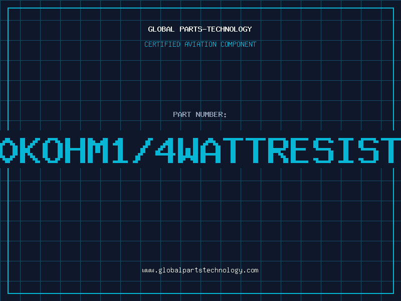 Aviation Part 560KOhm1/4WattResistor