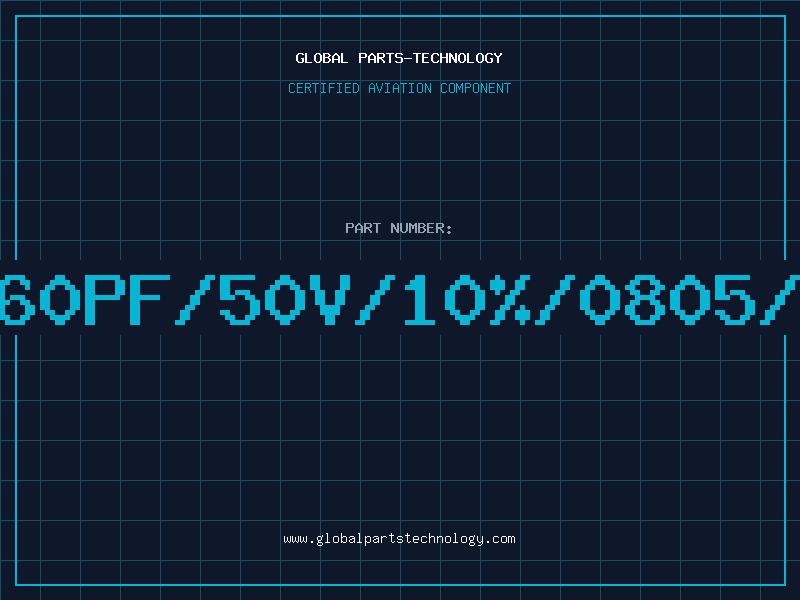 Aviation Part 560PF/50V/10%/0805/T