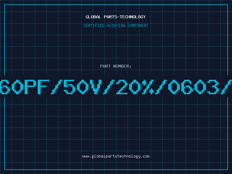 Aviation Part 560PF/50V/20%/0603/T