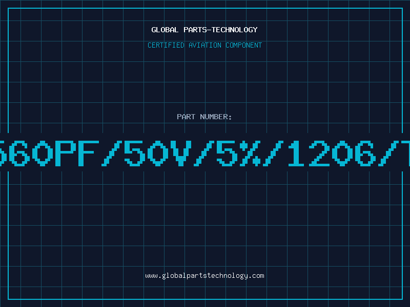 Aviation Part 560PF/50V/5%/1206/T