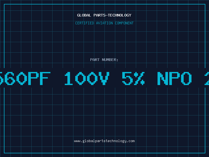 Aviation Part 560PF 100V 5% NPO 2