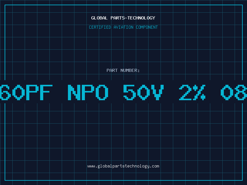 Aviation Part 560PF NPO 50V 2% 080