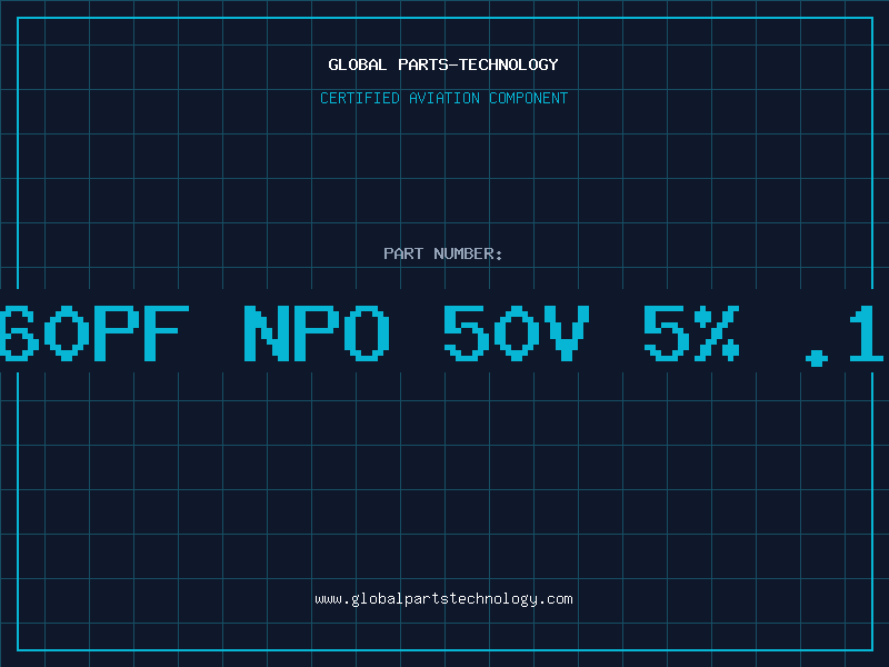 Aviation Part 560PF NPO 50V 5% .1x