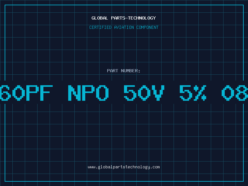 Aviation Part 560PF NPO 50V 5% 080