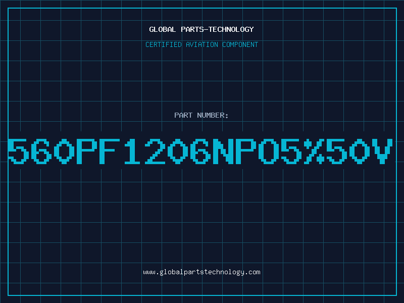 Aviation Part 560PF1206NPO5%50V