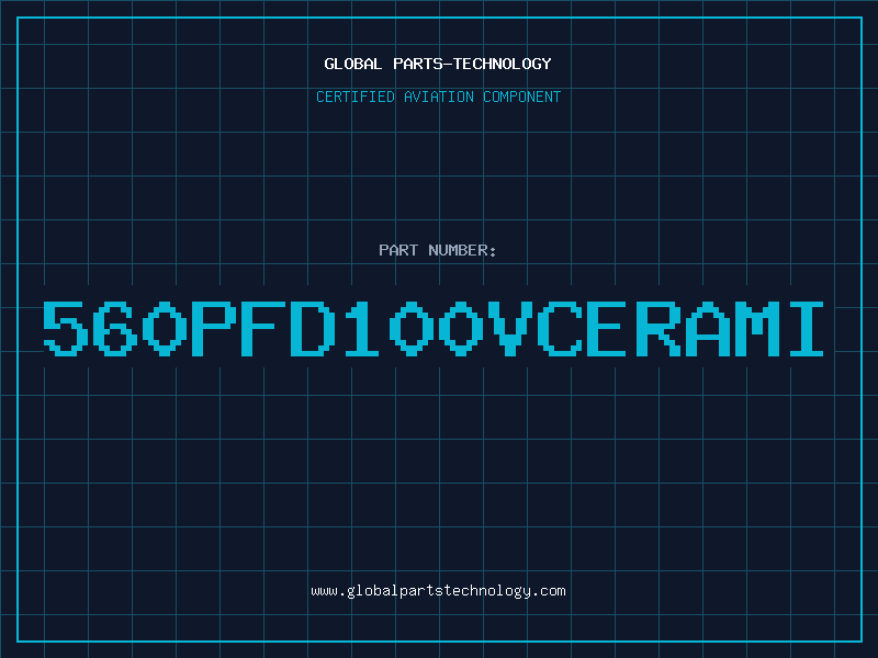 Aviation Part 560PFD100VCERAMI