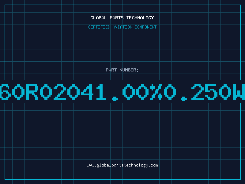 Aviation Part 560R02041.00%0.250WT