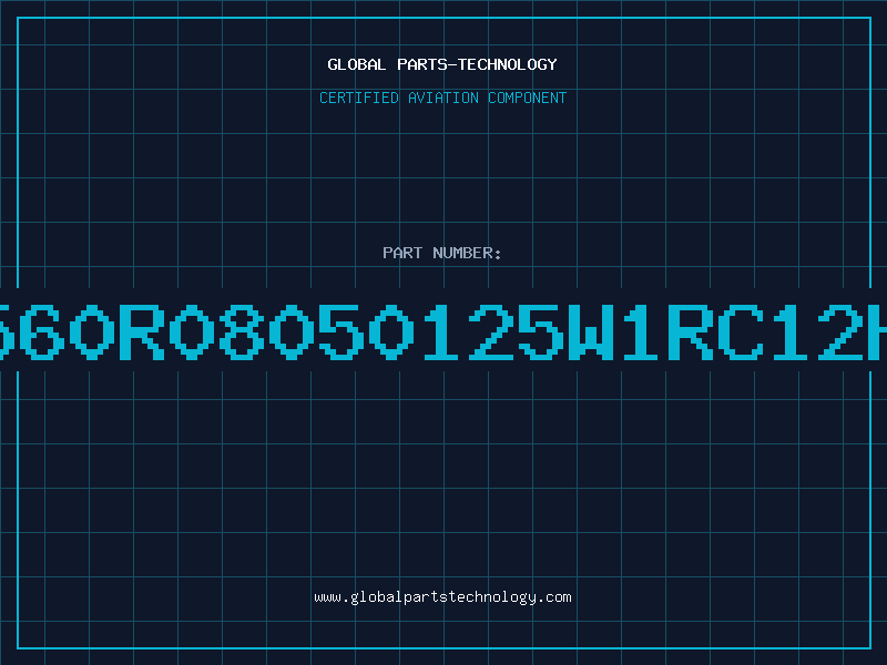 Aviation Part 560R08050125W1RC12H