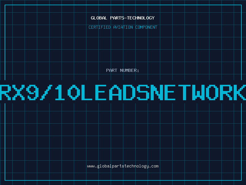 Aviation Part 560RX9/10LEADSNETWORKSIL