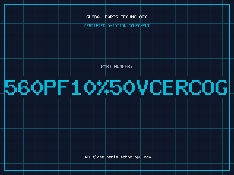 Aviation Part 560pF10%50VCerCOG
