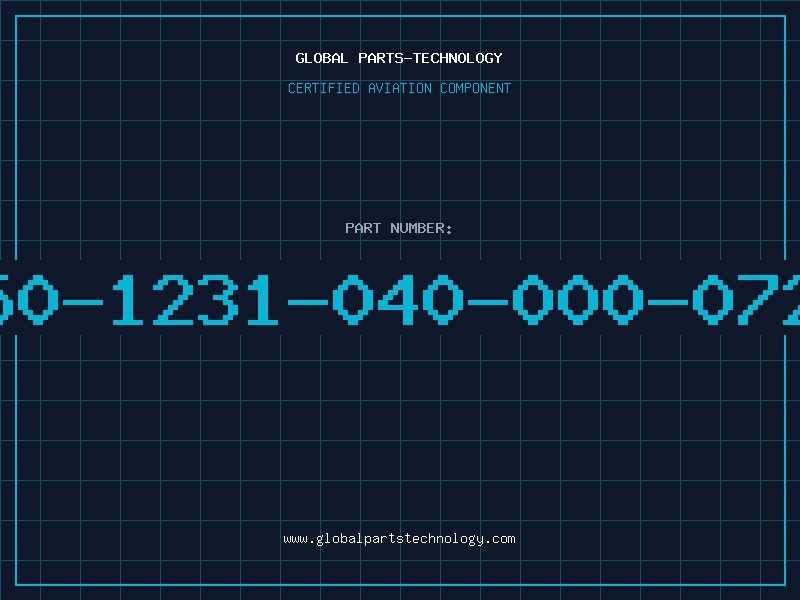 Aviation Part 56150-1231-040-000-072-04