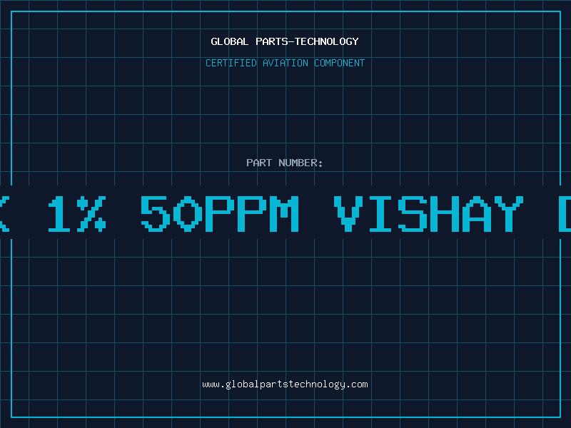 Aviation Part 562K 1% 50PPM VISHAY DC03