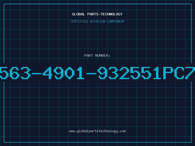 Aviation Part 563-4901-932551PC7