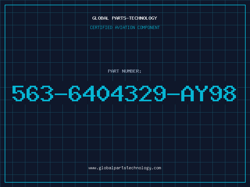 Aviation Part 563-6404329-AY98