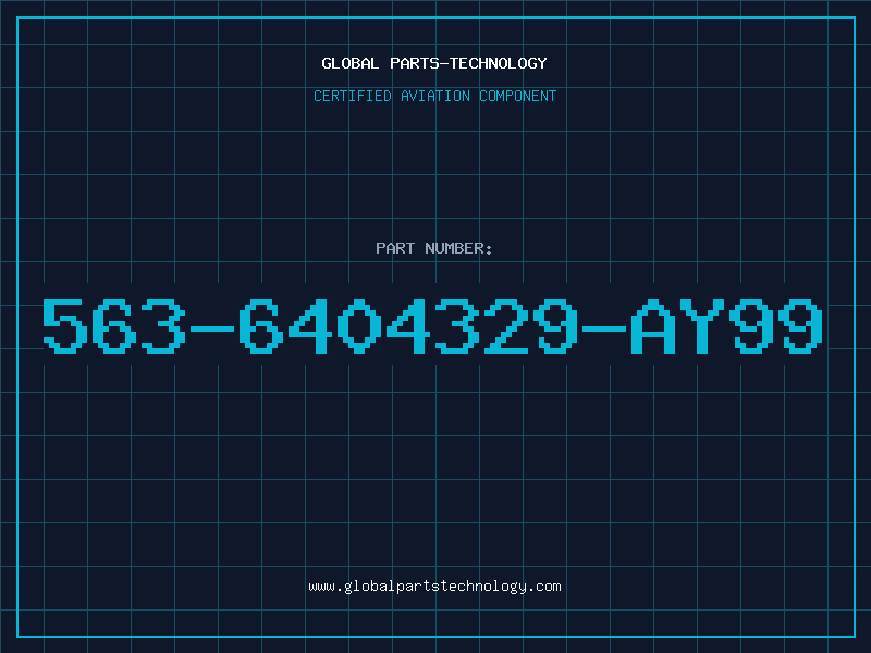 Aviation Part 563-6404329-AY99