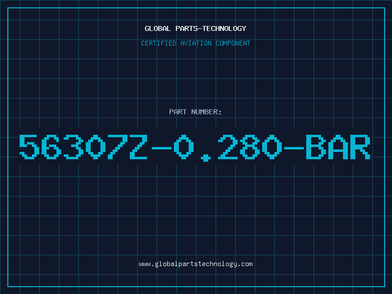 Aviation Part 56307Z-0.280-BAR
