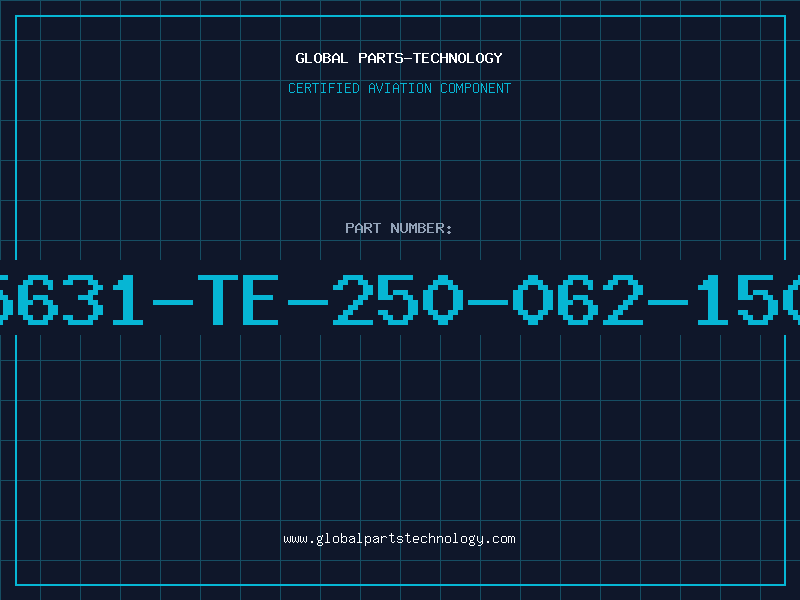 Aviation Part 5631-TE-250-062-150