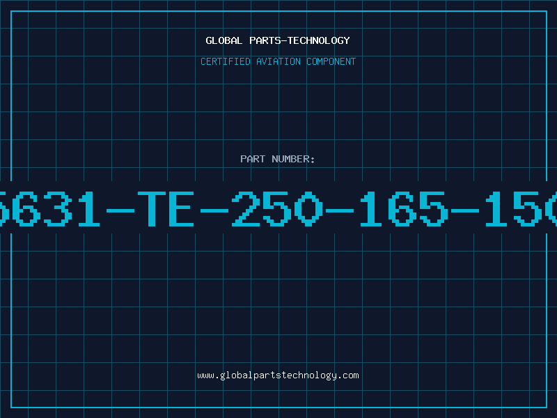Aviation Part 5631-TE-250-165-150