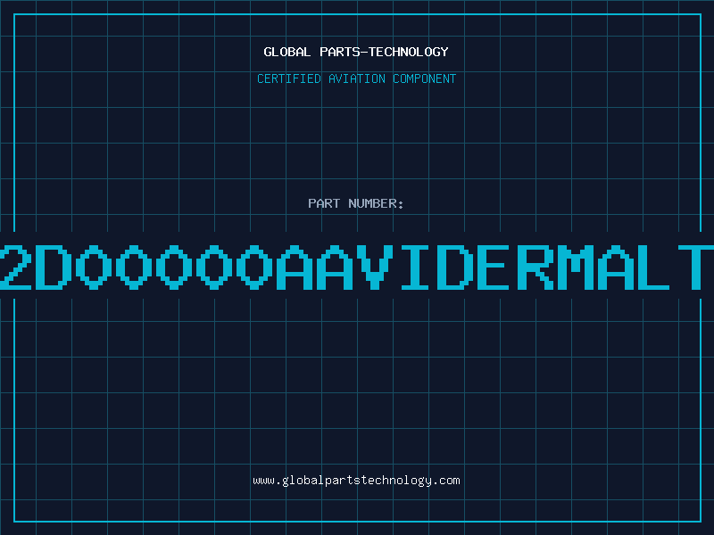 Aviation Part 563202D00000AAVIDERMALTECHNO