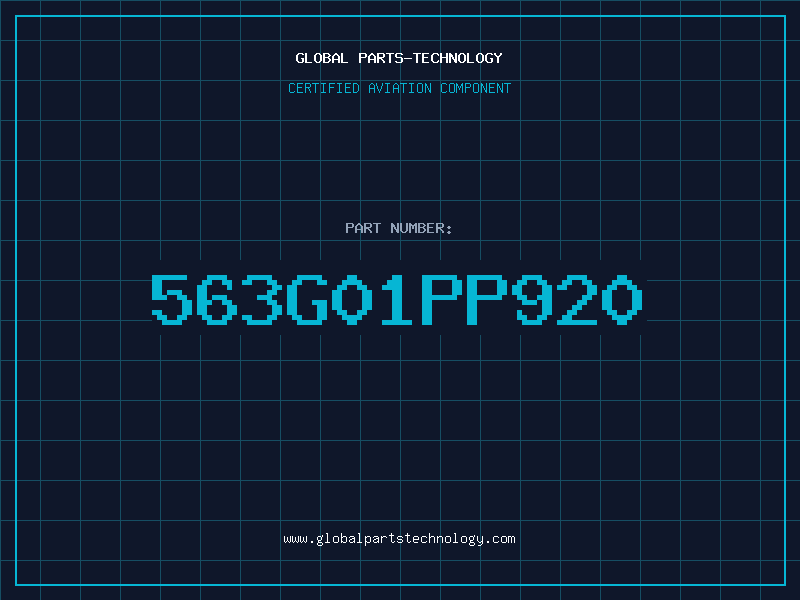 Aviation Part 563G01PP920