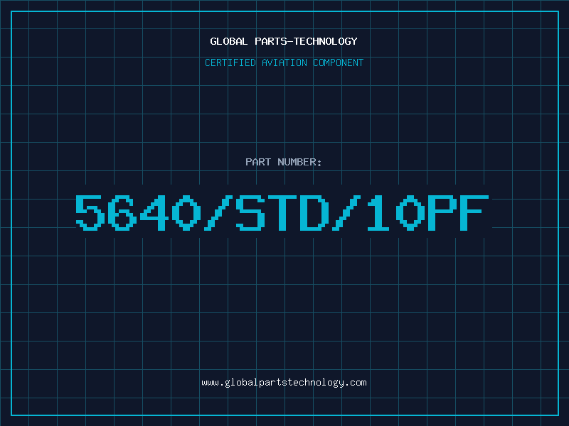 Aviation Part 5640/STD/10PF