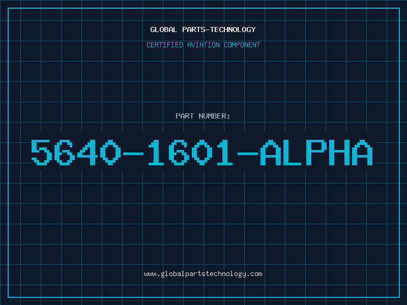 Aviation Part 5640-1601-ALPHA