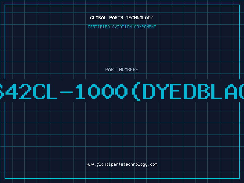 Aviation Part 5642CL-1000(DYEDBLACK