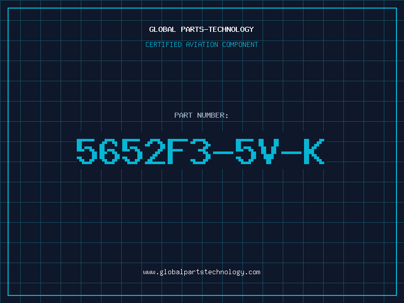 Aviation Part 5652F3-5V-K