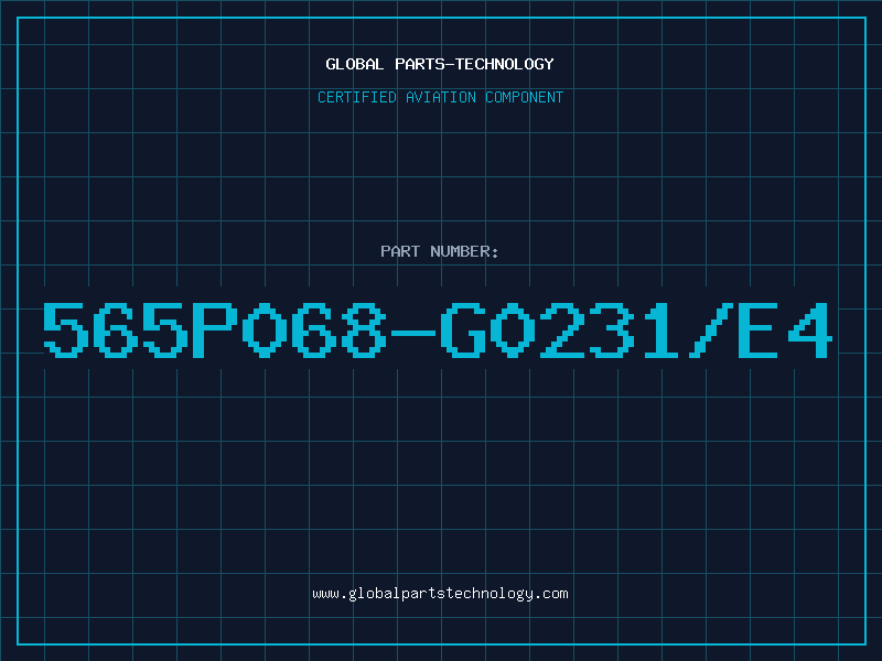 Aviation Part 565P068-G0231/E4